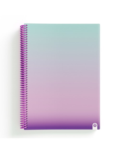 Cuaderno espiral A4 cuadrícula United Carchivo Surtido-4