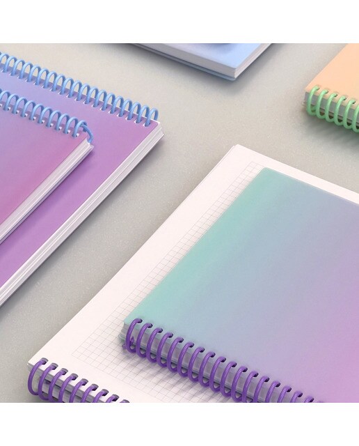 Cuaderno espiral A5 cuadrícula United Carchivo Surtido-8