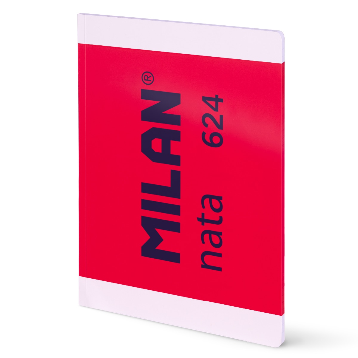 Imagen 0 de Libreta A4 encolada, papel cuadriculado, 48 hojas de 95 gr/m², colección MILAN nata 624 since 1918, rosa