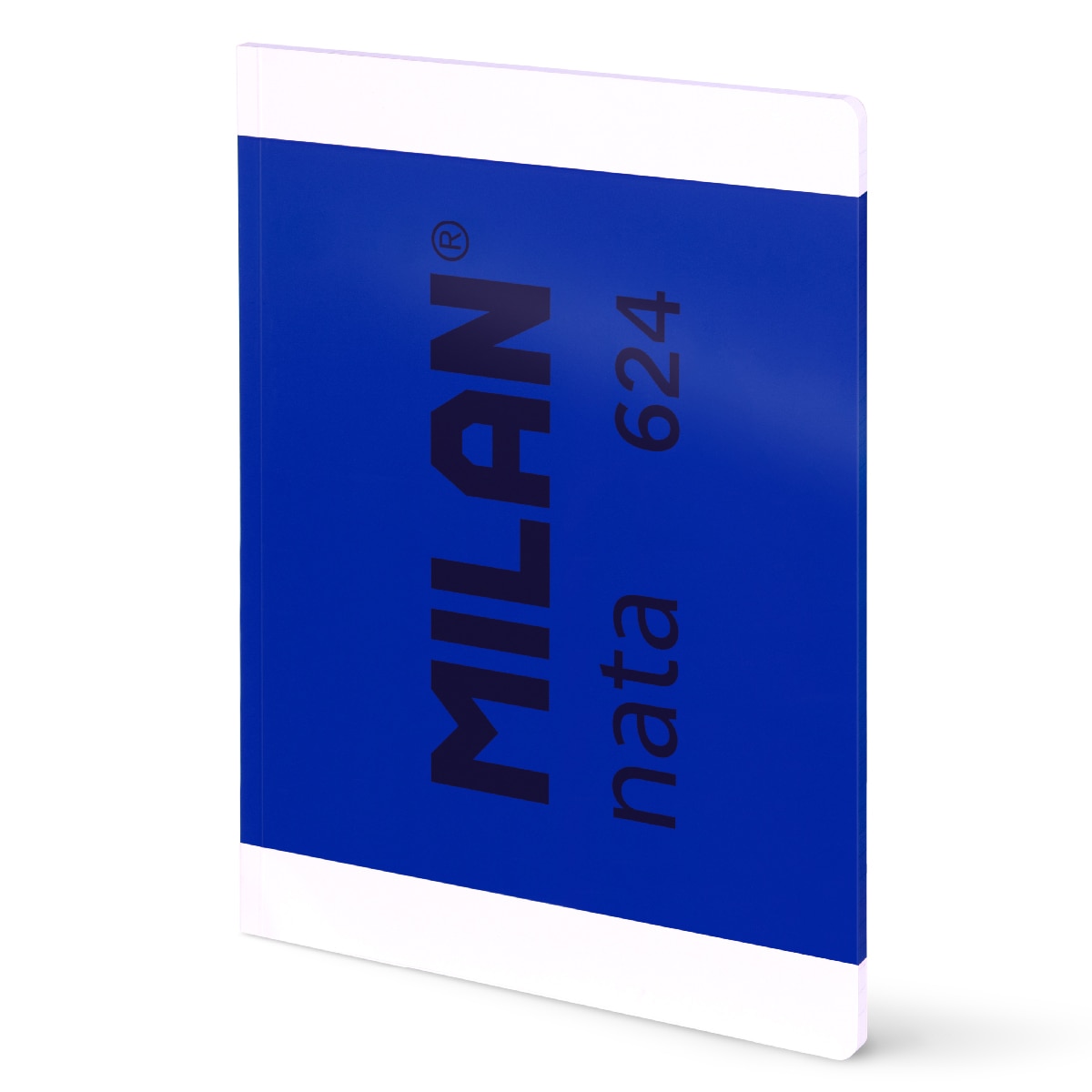 Imagen 0 de Libreta A4 encolada, papel cuadriculado, 48 hojas de 95 gr/m², colección MILAN nata 624 since 1918, azul