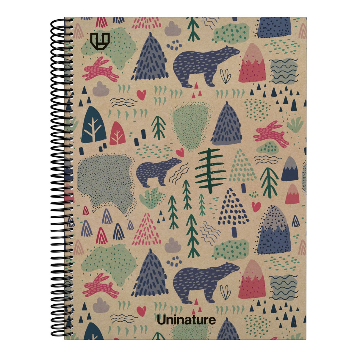 Imagen 0 de Cuaderno  A4 Cuadrícula 4x4 Uninature Alaska Grafoplás