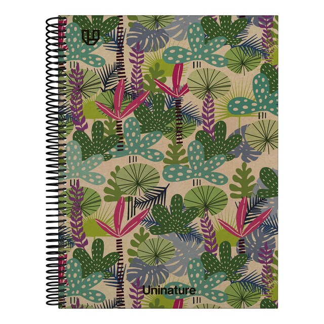 Imagen 0 de Cuaderno  A4 Cuadrícula 4x4 Uninature Amazonas Grafoplás