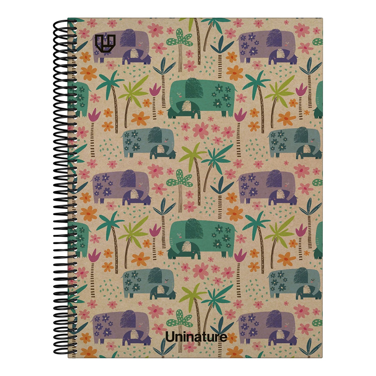 Imagen 0 de Cuaderno  A4 Cuadrícula 4x4 Uninature India Grafoplás