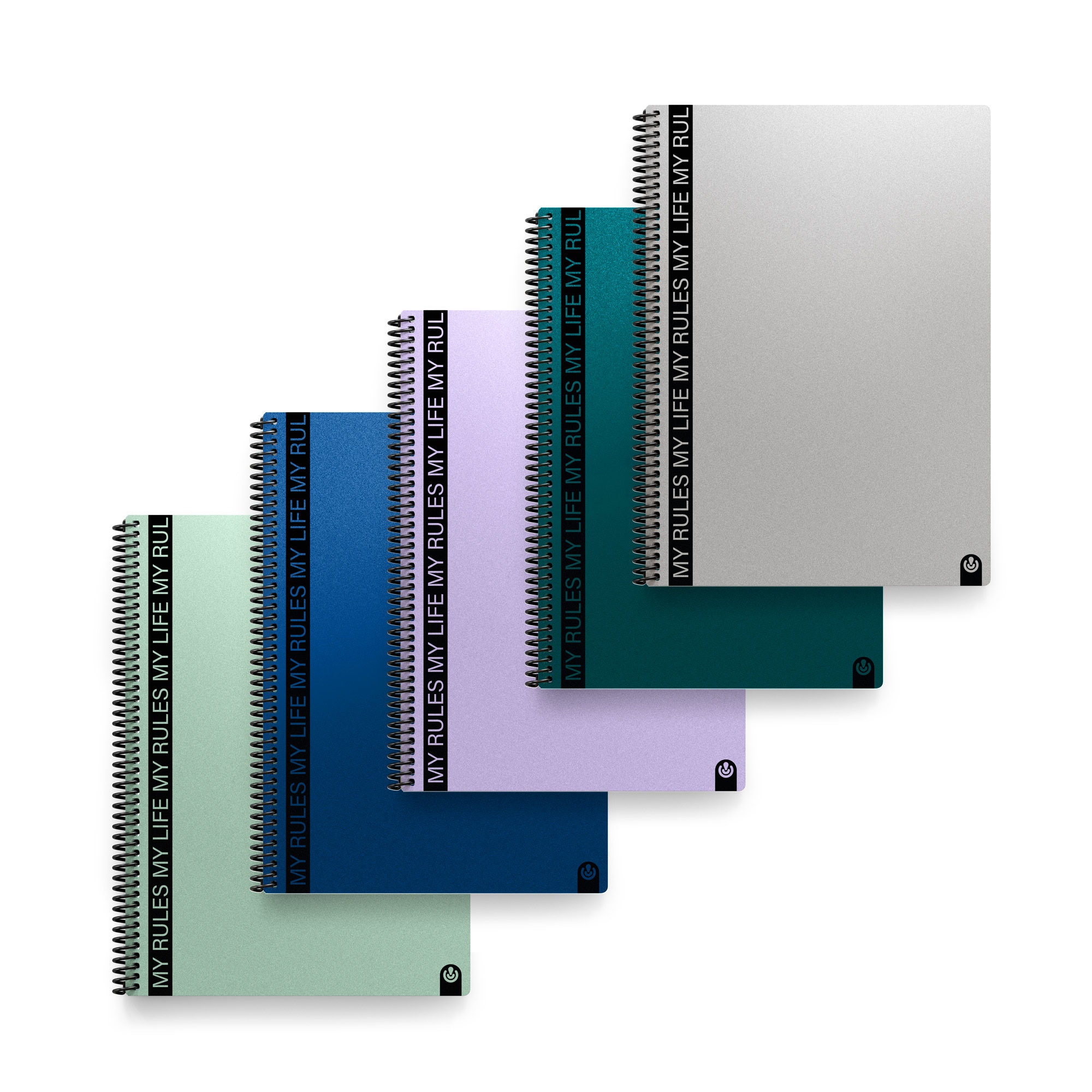 Imagem 0 de Caderno A4 Espiral My Rules 80 Folhas Quadrícula 4x4 Carchivo - Modelo Sortido Envio Aleatório