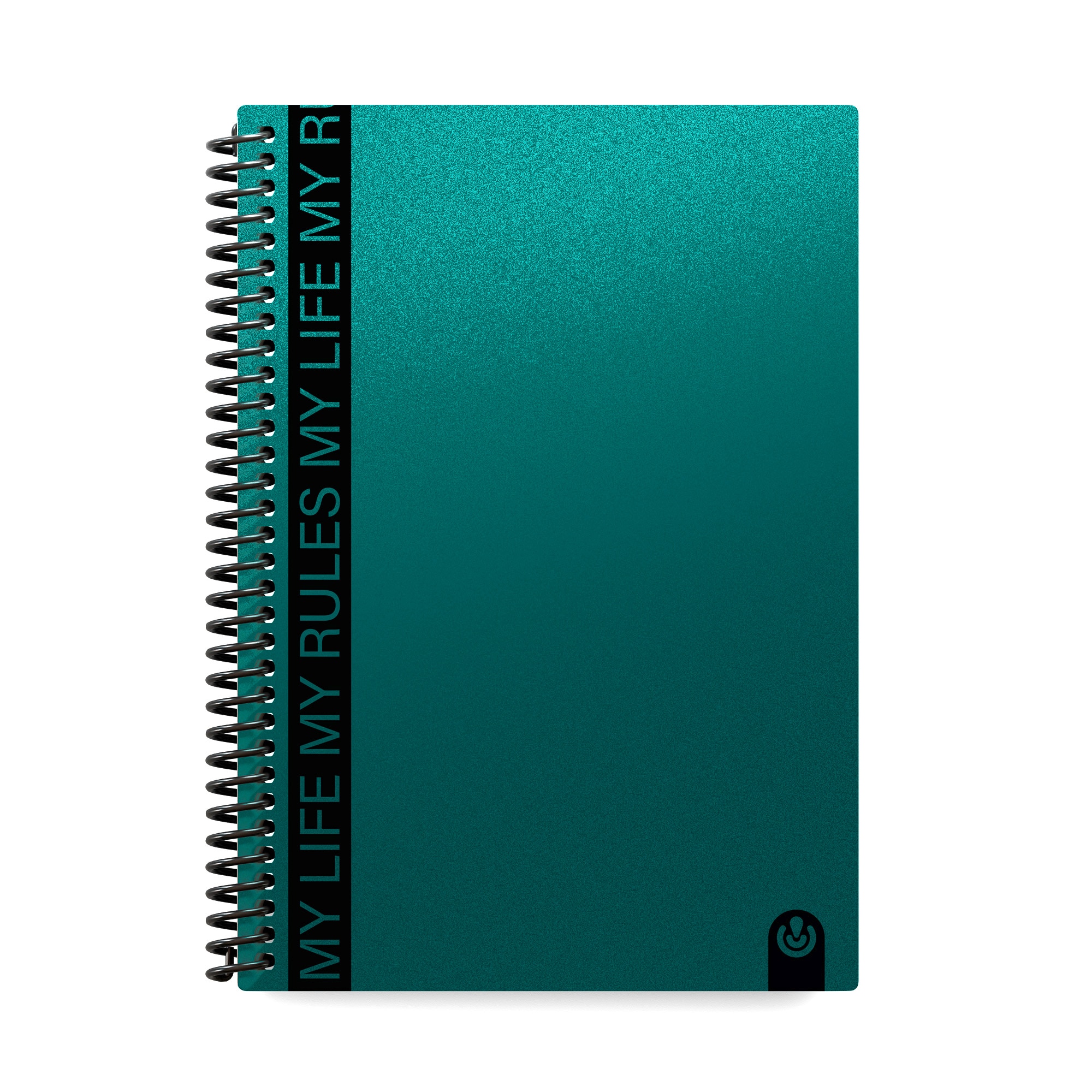 Cuaderno A5 espiral My Rules 80 hojas cuadrícula 4x4 Carchivo surtido 3