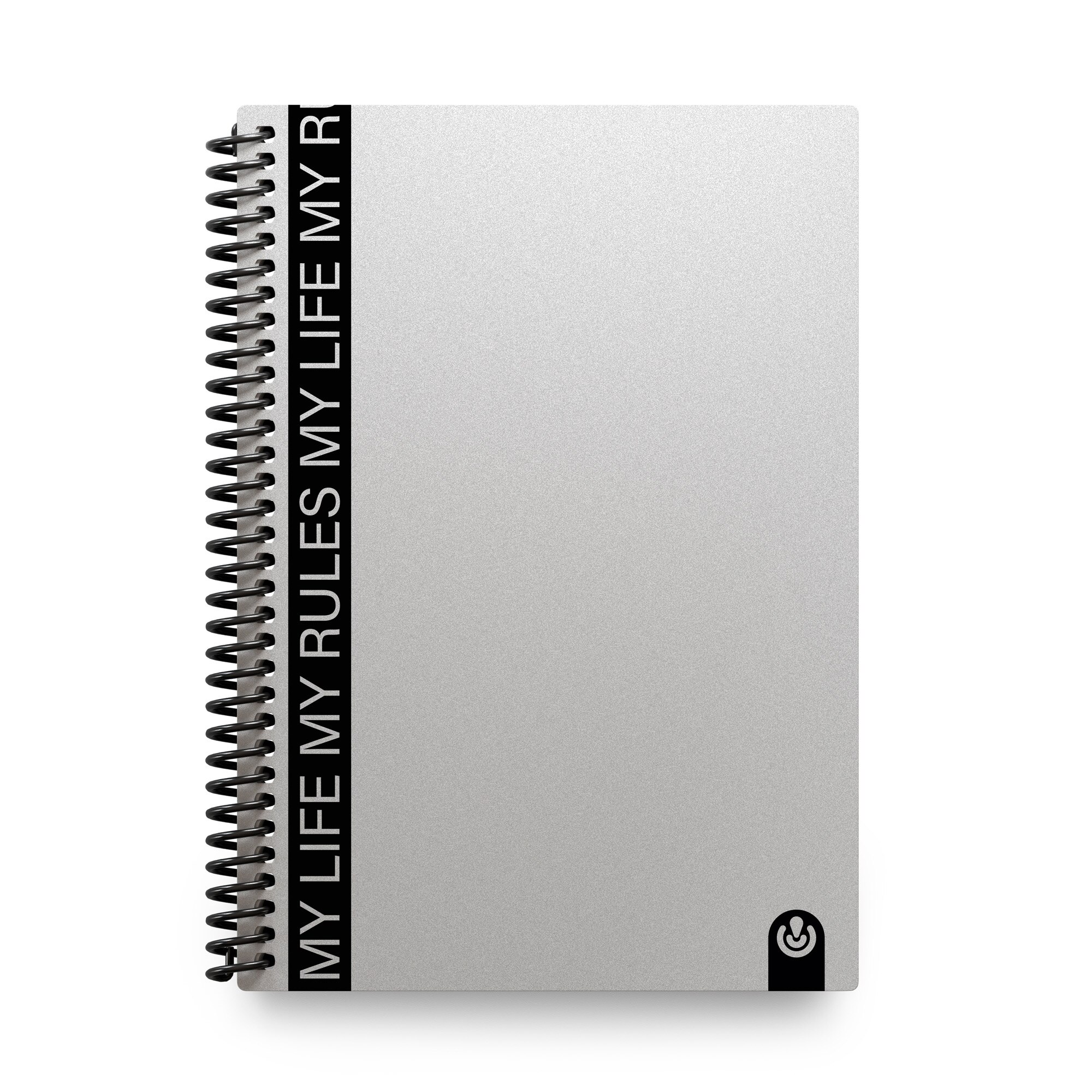 Cuaderno A5 espiral My Rules 80 hojas cuadrícula 4x4 Carchivo surtido 4