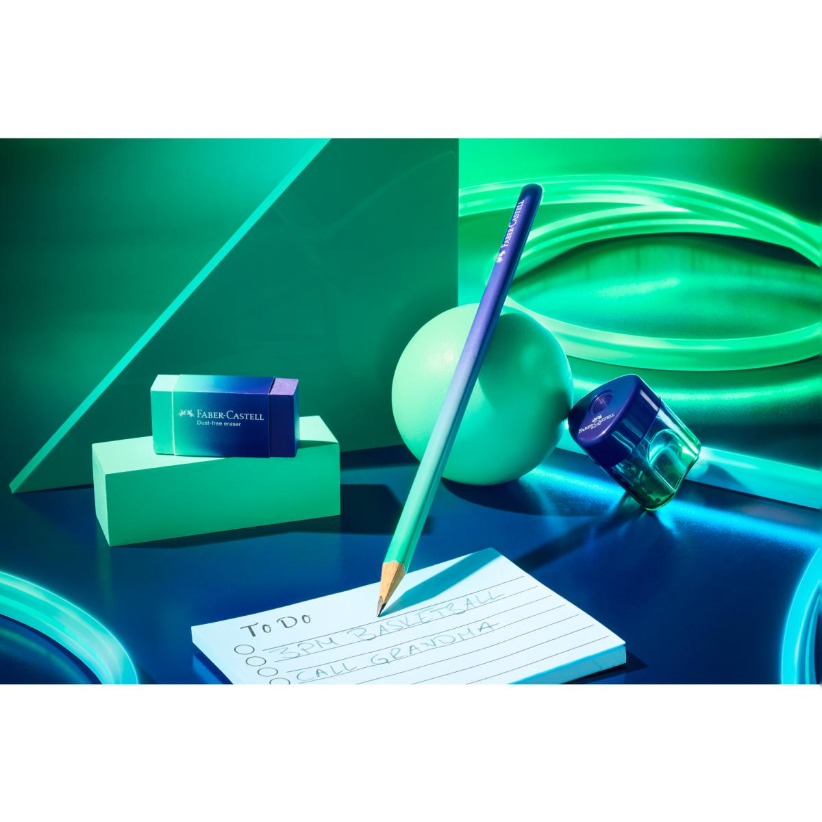 Sacapuntas Grip Mini en un nuevo degradado Faber-Castell  surtido 6