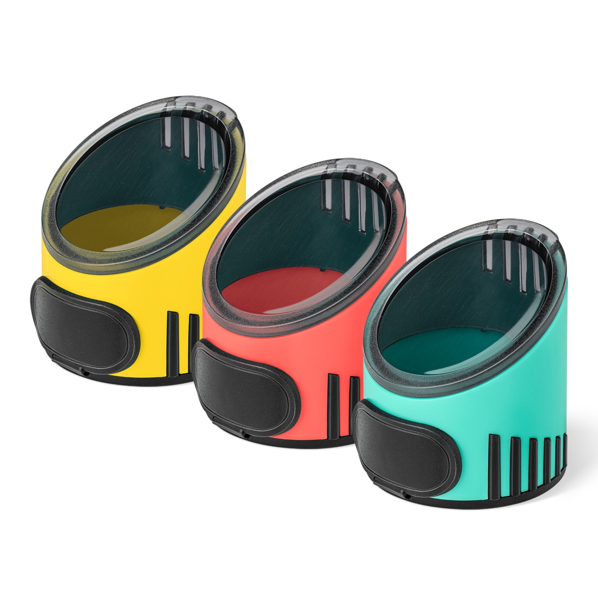 Imagem 0 de Afia com Depósito Norix® para Lápis de Até 8,2 mm Ø,, com Depósito, STAEDTLER, Cor Amarelo, Coral e Turquesa