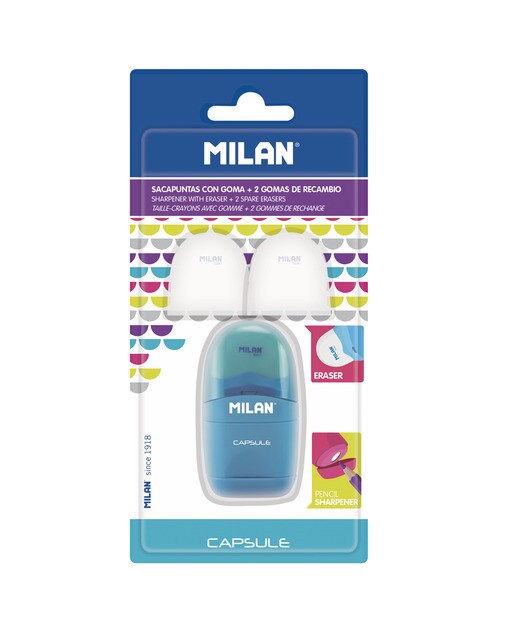 Afia-borracha + 2 Recargas Capsule Milan 1