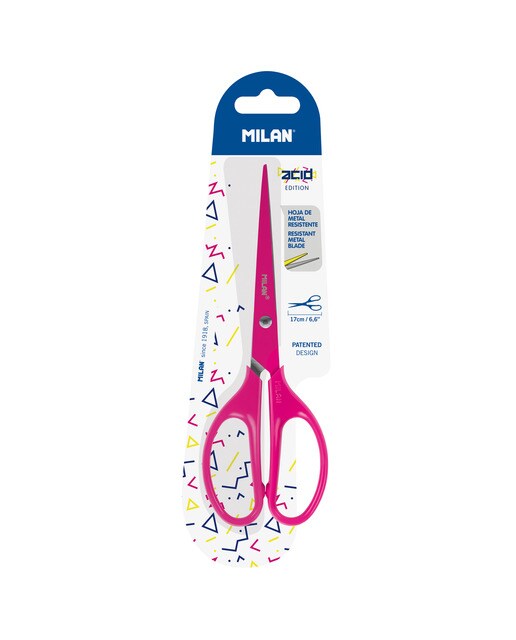 Tesoura de escritório ACID rosa 1