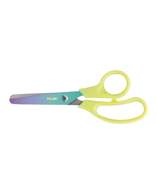 Blister Tesouras Basic Serie Sunset - Manga/Amarelo Amarelo-2