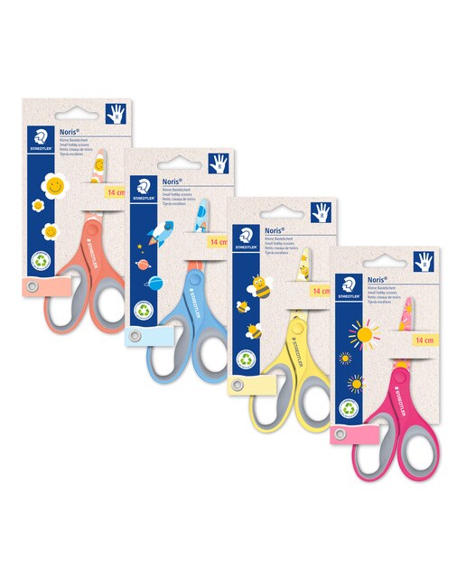 Imagen 0 de Tijera de colores con agarre ergonómico Staedtler