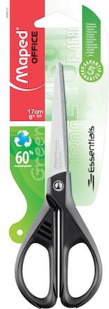 Tijera Essentials Green Simétrica 17 cm MAPED