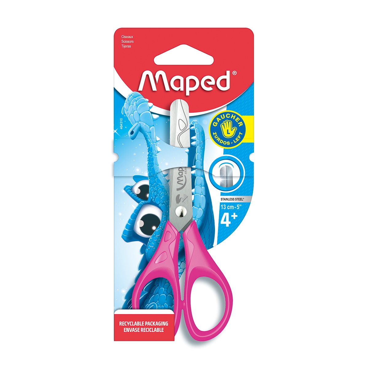 Imagen 0 de Tijeras 13 cm, multicolor MAPED