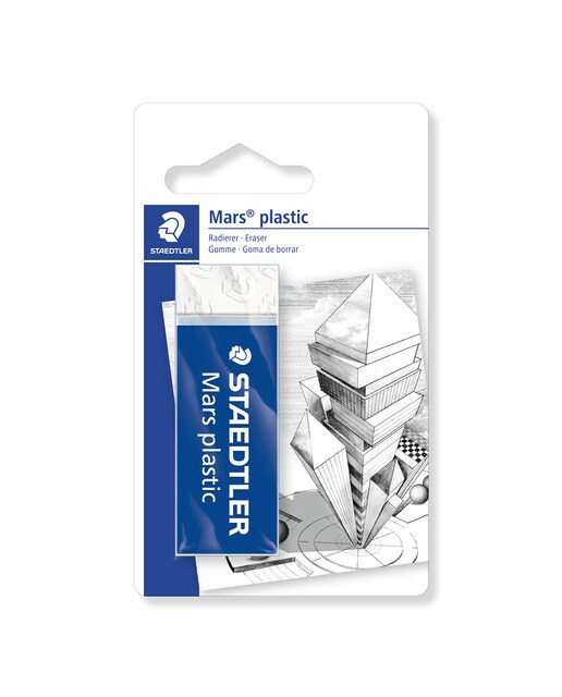 Borracha para Apagar Lápis sobre Papel Mars Plastic 526 50 Staedtler 1