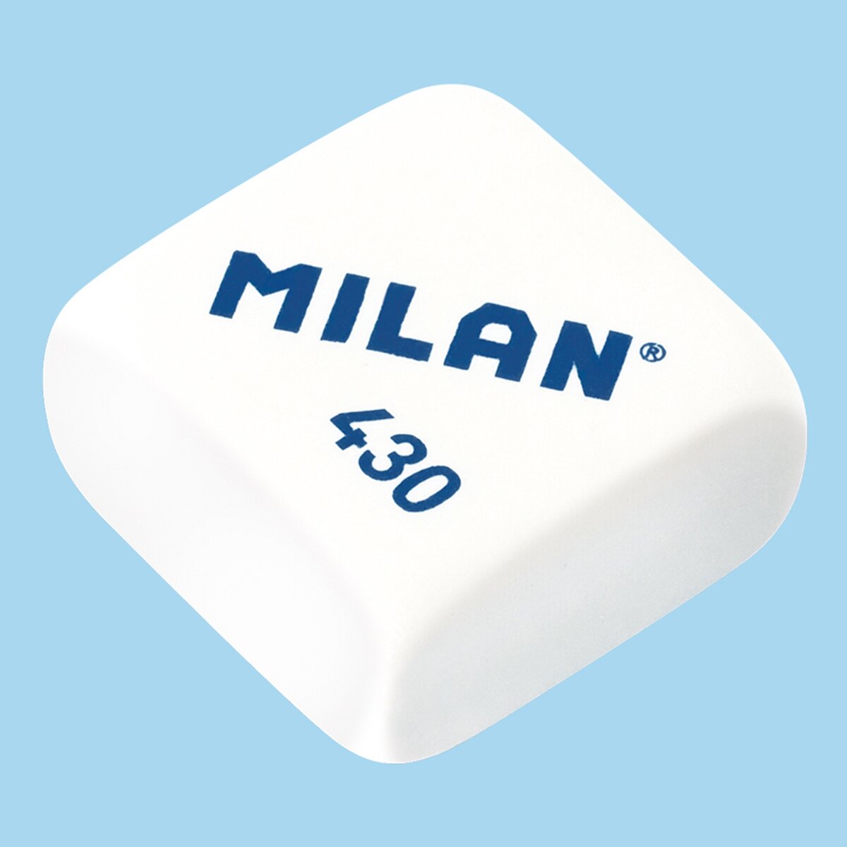 Blister sacapuntas Spin + 4 gomas Milan 430 4