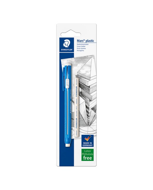 Imagem 0 de Porta-borrachas Staedtler Mars Plastic 528 50 para Lápis sobre Papel e Poliéster