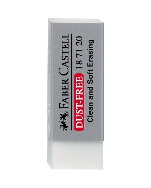 Goma de Borrar para Trazos de Grafito Faber Castell Blanca