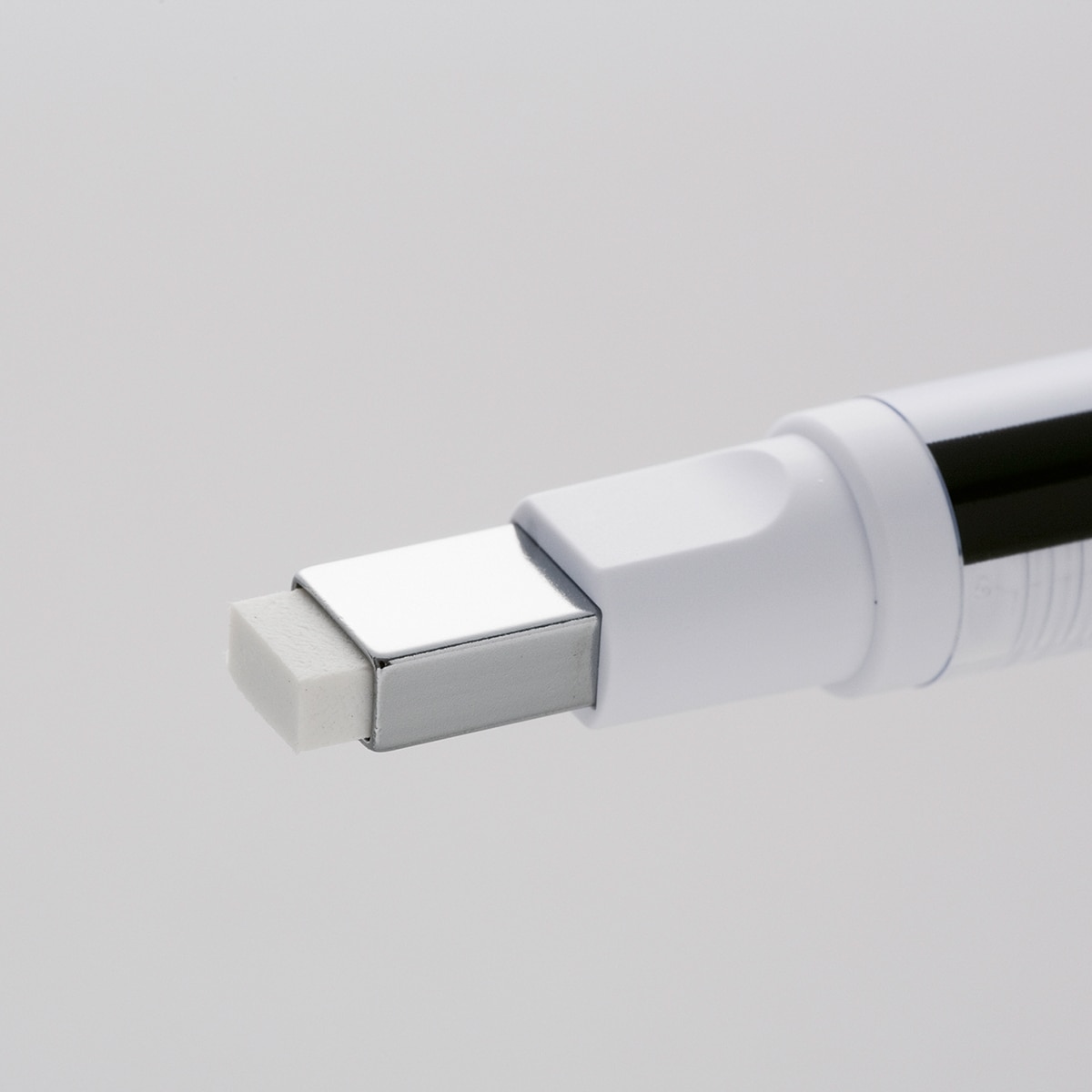 Porta-borrachas de precisão MONO ZERO de ponta rectangular branco, azul e preto 2