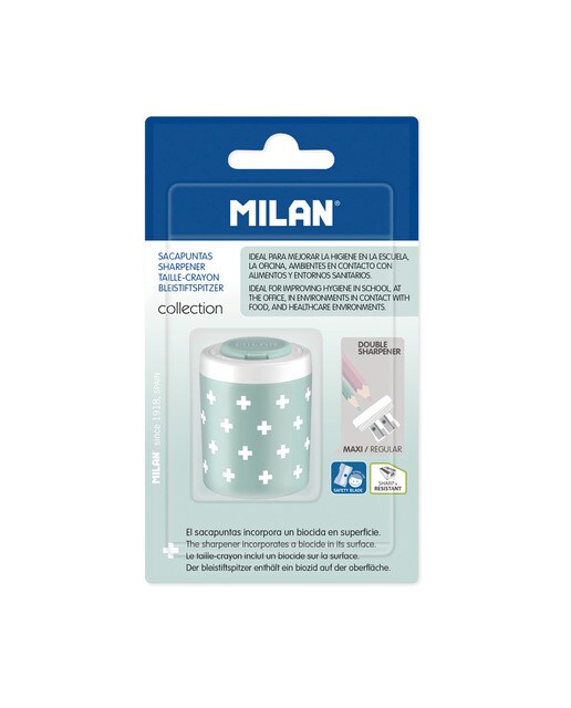 Blister 1 afia Duplo COLLECTION, Edição + com efeito antibacteriano turquesa 1