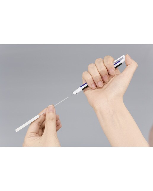 Tubo com 2 Recargas Borracha Retangular para o Lápis de Esboço Mono Zero Transparente-3