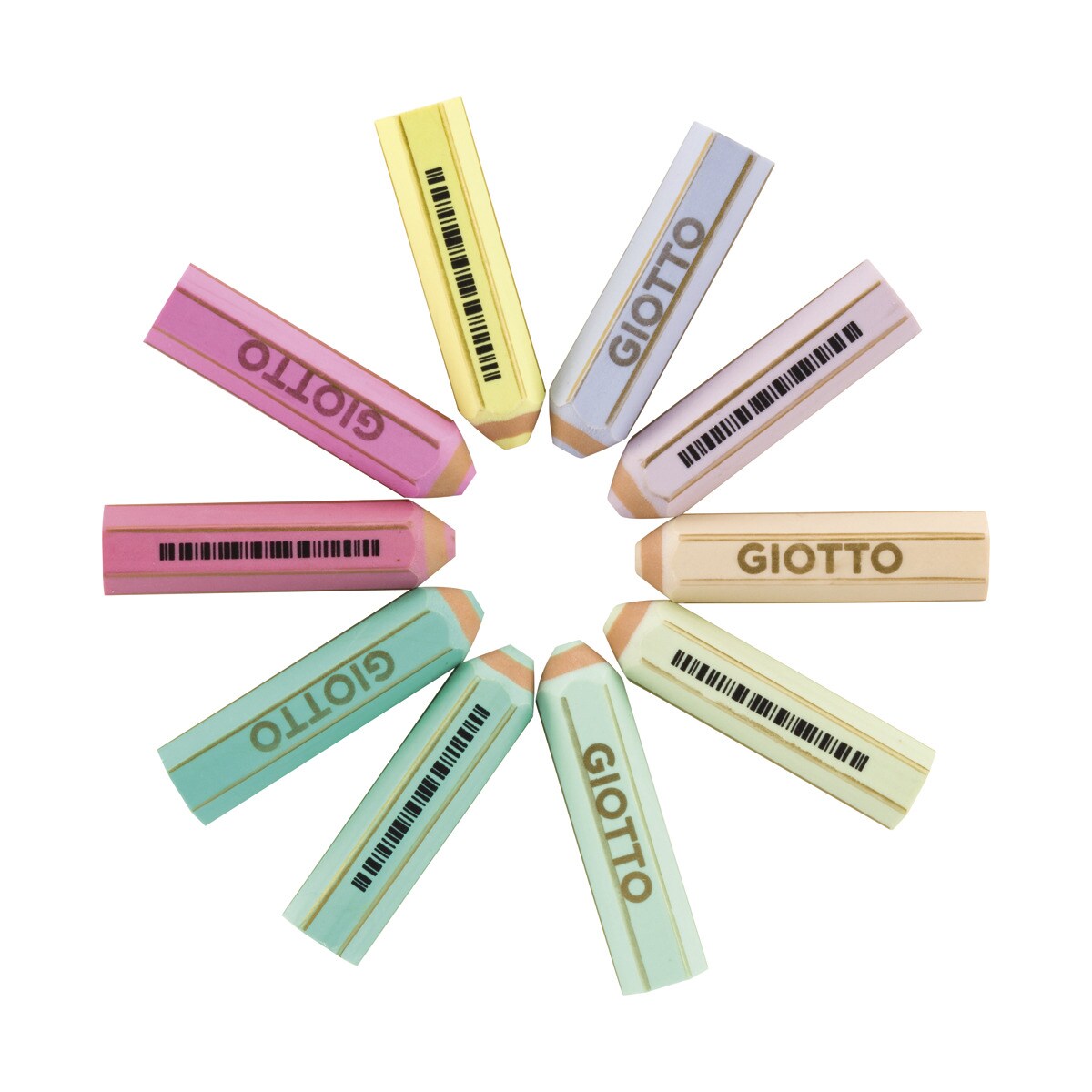 Imagen 0 de Goma de borrar Happy Gomma Giotto pastel