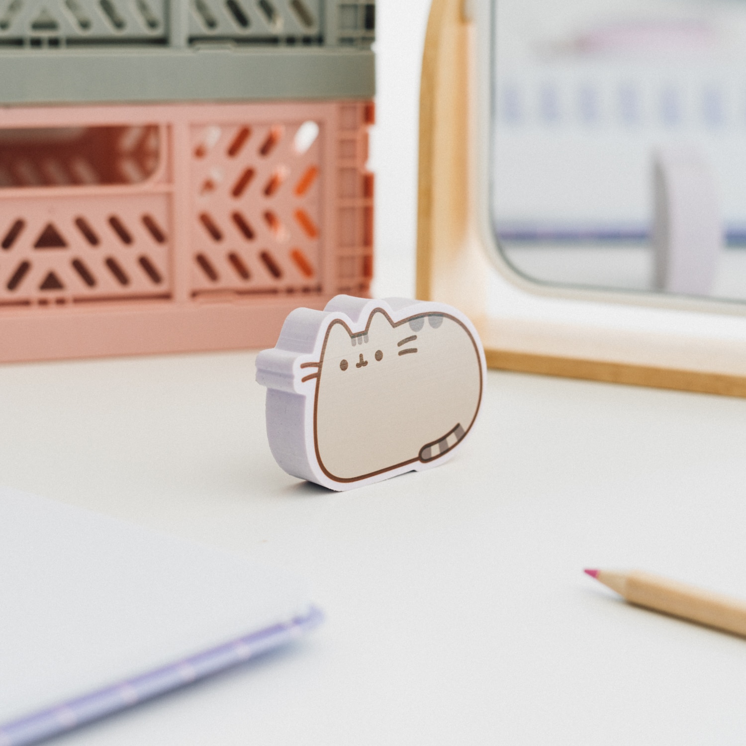 Set de gomas de borrar Pusheen Moments Erik lila Lila / Rosa-7