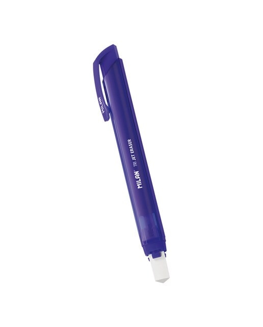 Porta borracha tipo caneta automático Tri Jet serie Acid MILAN cores sortidas Sortido-2