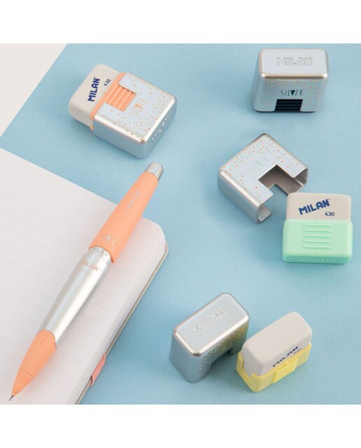 Goma 430 con funda School, MILAN, colores surtidos 4