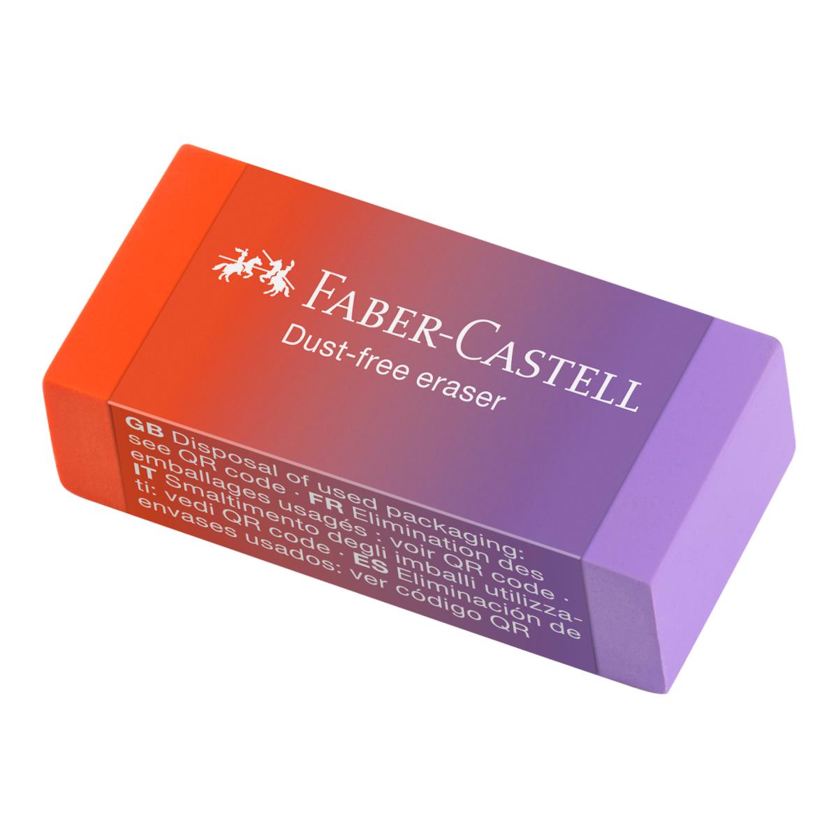 Goma de borrar sin PVC/Dust; Faber- Castell surtido 2