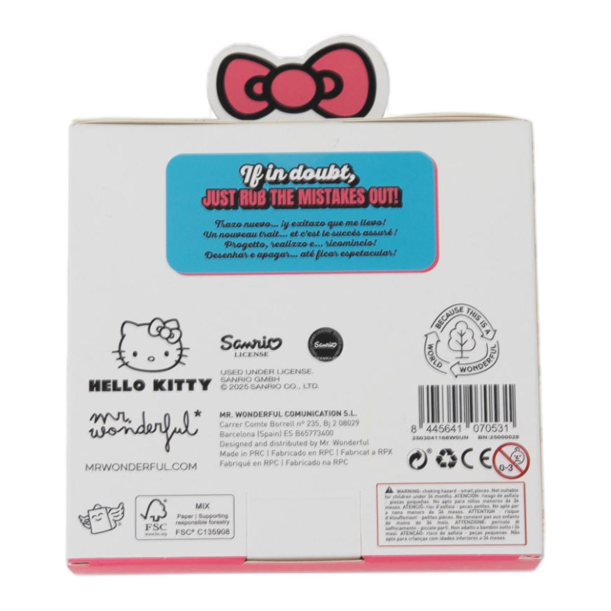 Borrachas Mr Wonderful - Hello Kitty 4