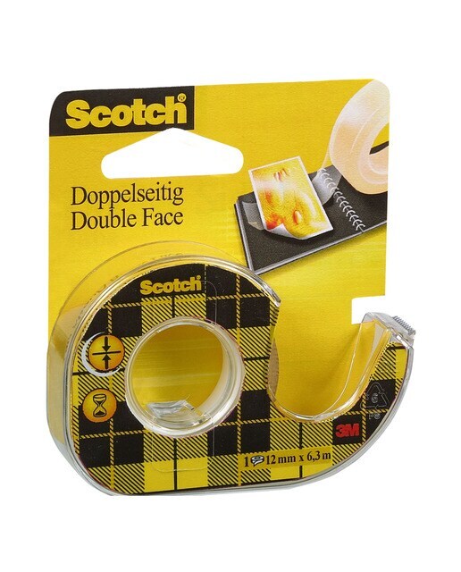 Cinta Doble Cara - 1 Portarrollo Scotch