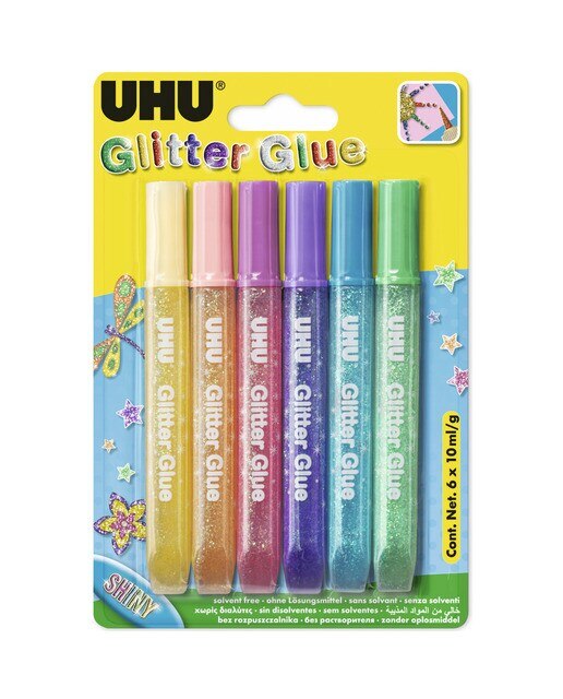 Imagem 0 de Tubos de Cola Glitter Young Creativ