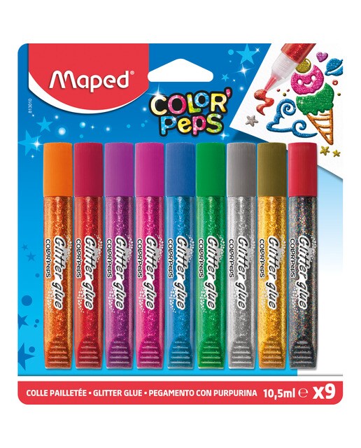 Imagem 0 de Pack de 8 Marcadores Glitter Color' Peps Maped