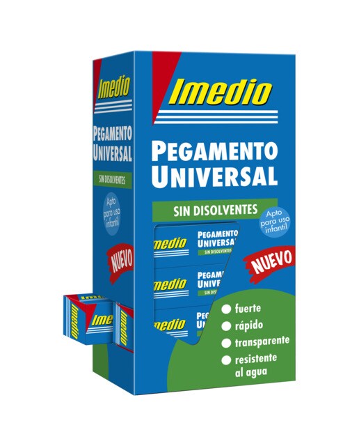Pegamento universal Renature sin disolventes 33 ml Imedio Azul-3