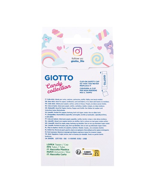 Pack de 2 Sticks 20g Candy Collection Giotto 3