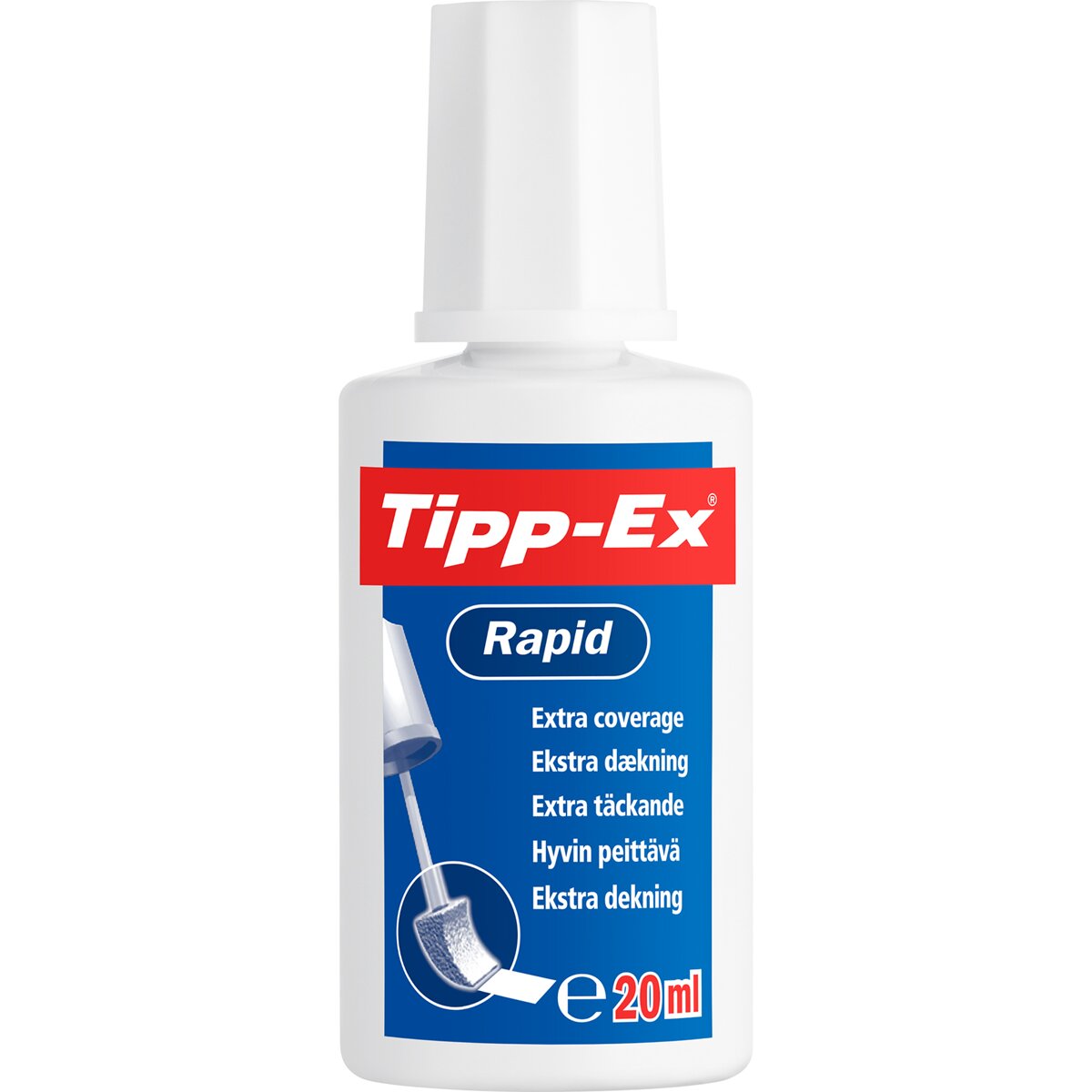 Pack de 2+1 Correctores Líquidos Tipp-Ex Rapid 3