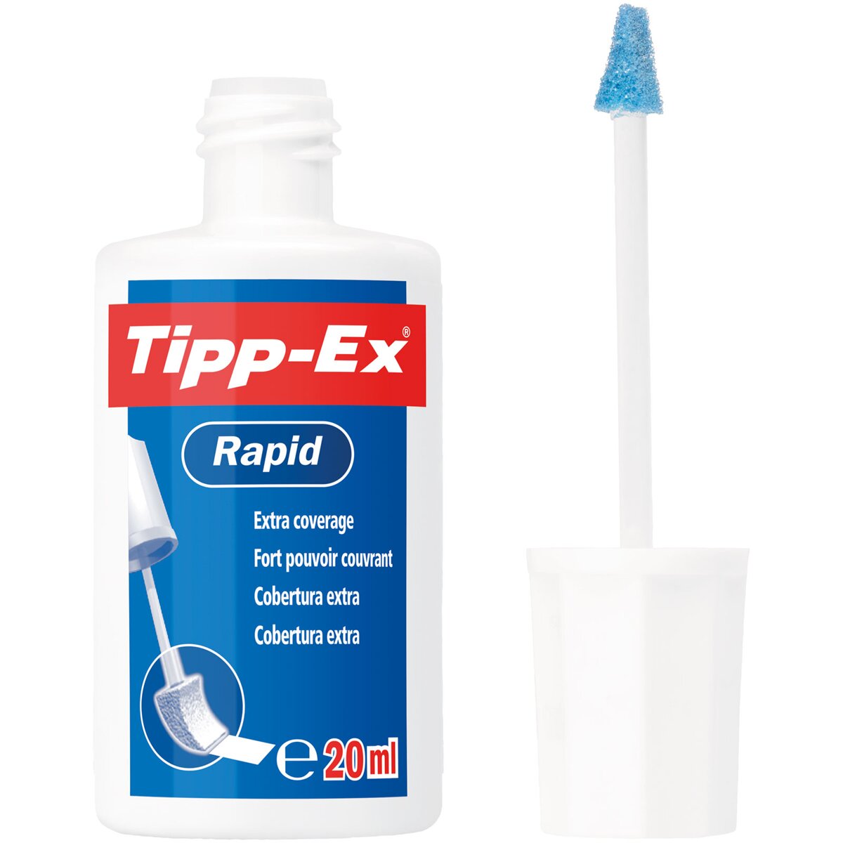 Pack de 2+1 Correctores Líquidos Tipp-Ex Rapid 4