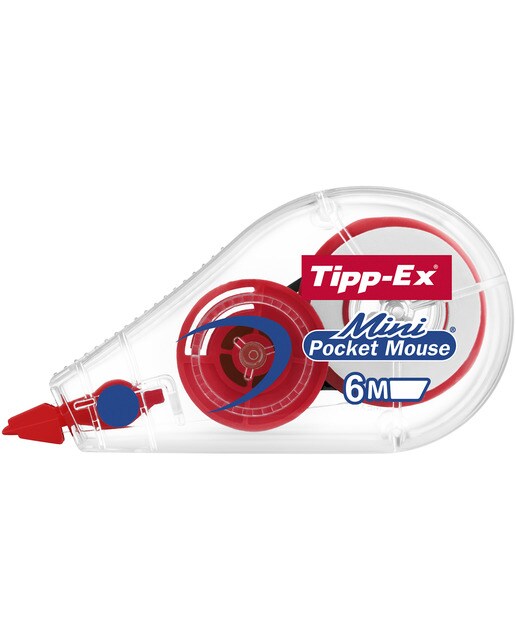 Pack de 2+1 cintas correctoras Tipp-Ex mini pocket mouse fashion BIC 5