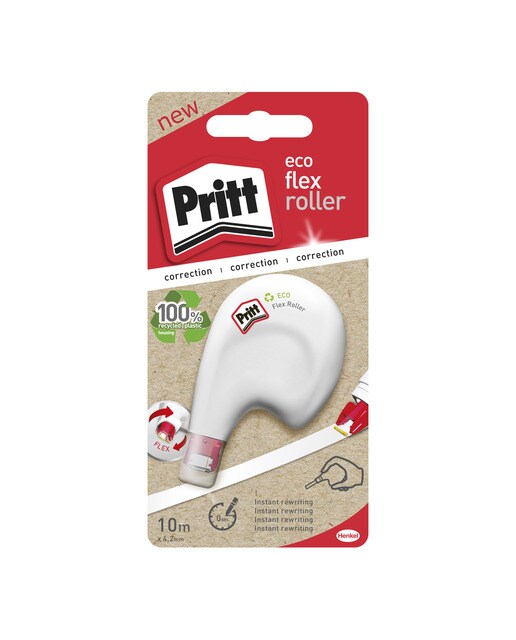 Imagem 0 de Corrector em fita com aplicação lateral e propriedades sustentáveis Eco Flex