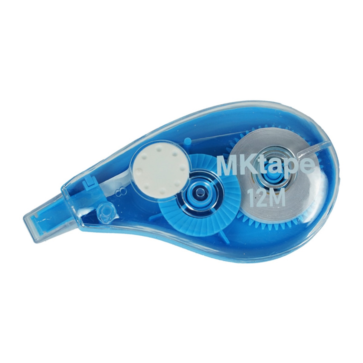 Cinta correctora 5mm x 12 metros Mktape azul neón Azul Neón-3