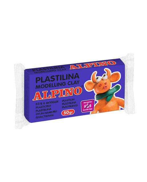 Plasticina 50 g Alpino azul 1