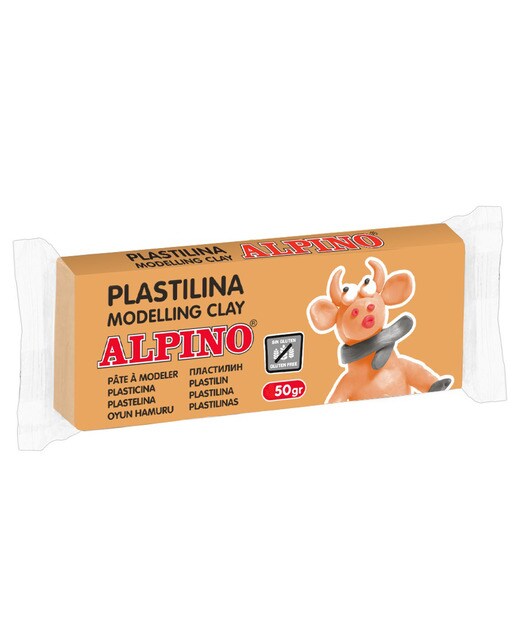 Imagem 0 de Plasticina 50 g Alpino rosa carne