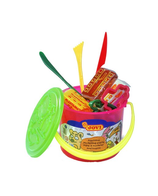 Balde de Plasticina Multicolor-4