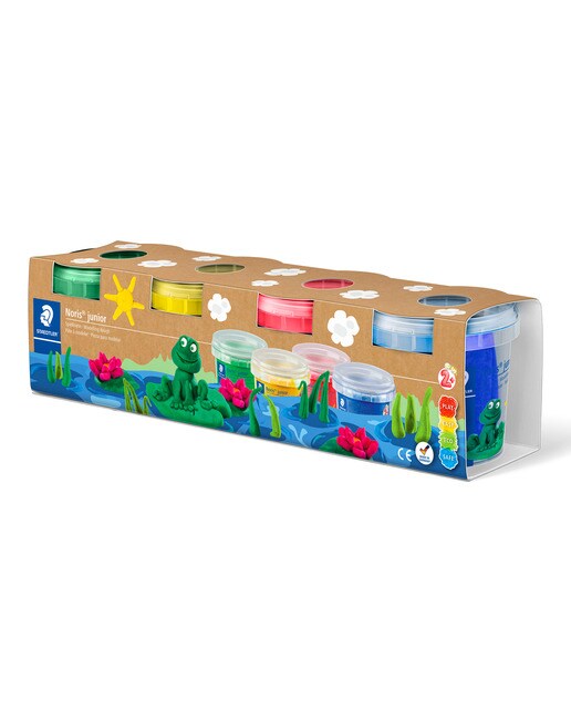Pack com 4 Frascos de Plasticina Noris - Artigo Sortido. Envio realizado de forma aleatória 1