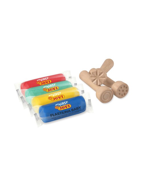 Pacote escolar MY FIRST PLASTILINA Jovi Multicolorido Multicolor-4