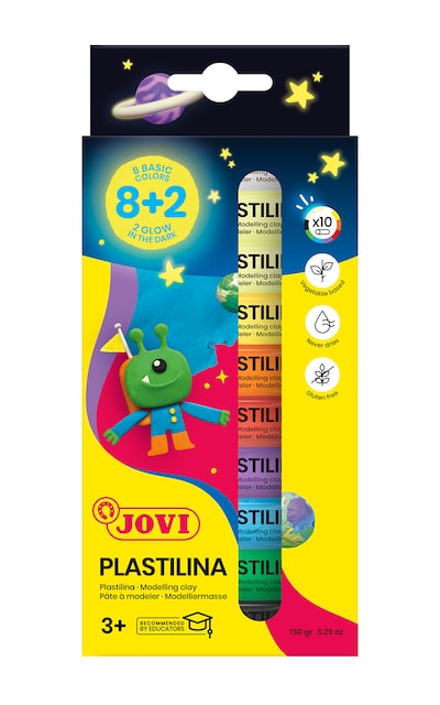 Imagen 0 de Estuche Plastilina Jovi Multicolor