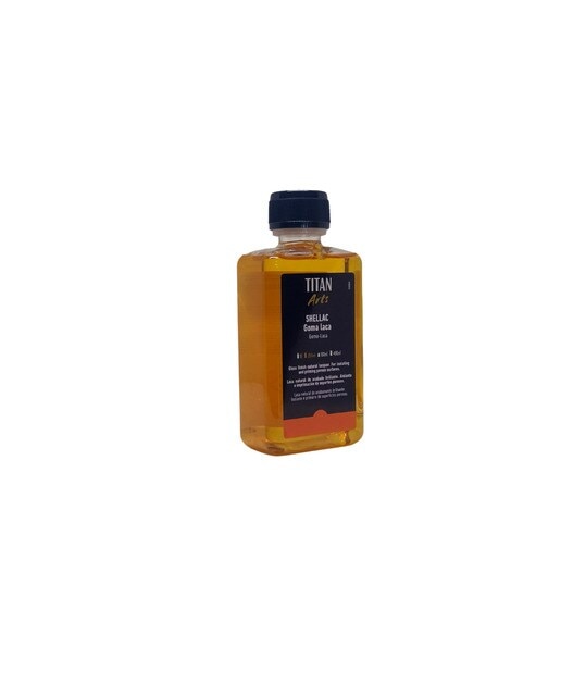 Frasco de goma-laca 250ml TITAN Arts 1