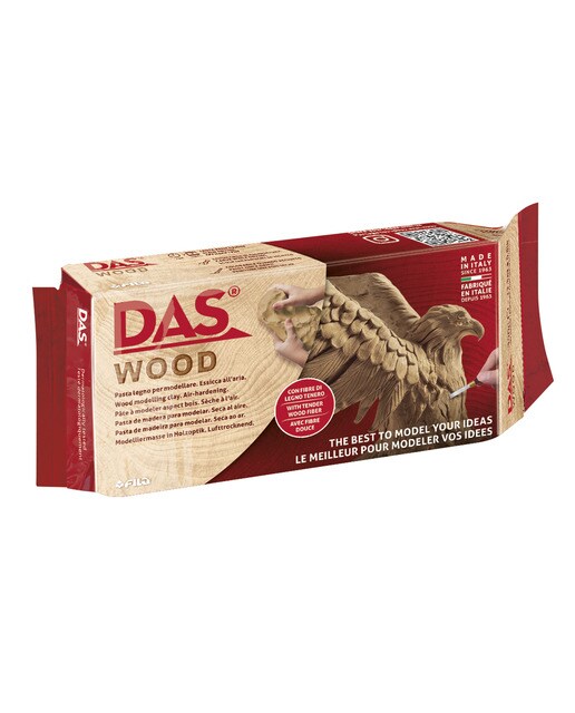 Imagem 0 de Pasta de modelar madeira para modelagem 350g Wood Das