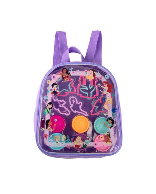 Imagen 0 de Mochila Manualidades Plastilina y Moldes Princesas Canenco